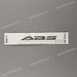 Front fender decal, right side