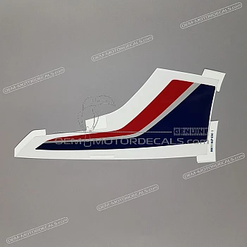 Front fender decal, right side