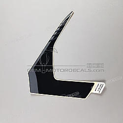 Front fender decal, right side