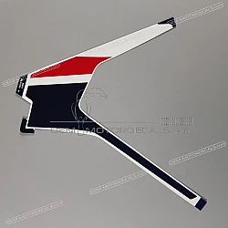 Front fender decal, right side
