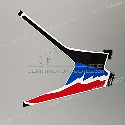 Front fender decal, right side