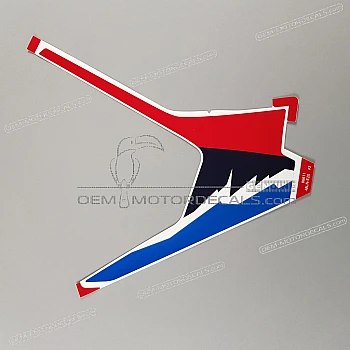 Front fender decal, right side