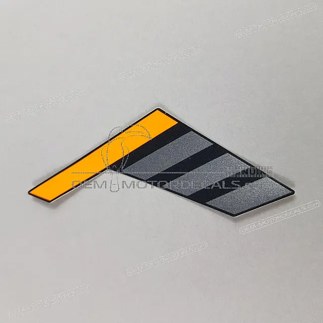 Honda CB650F Adesivo parafango anteriore lato destro OEM 86612MJEDH0ZA Grafica originale