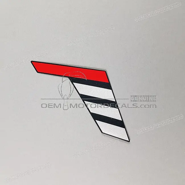 Autocollant garde-boue avant droit Honda CB650F côté droit OEM 86612MJEDH0ZB