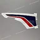 Voorspatbord sticker, linkerkant