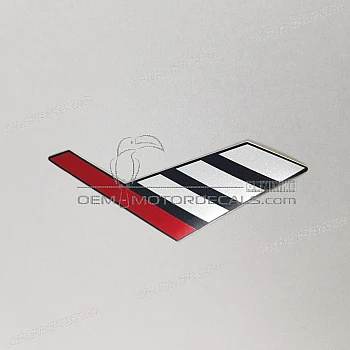 Kotflügelaufkleber vorne, Linke Seite