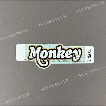Seitenverkleidungs-Monkey-Emblem