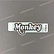 Authentique autocollant graphique emblème Monkey Honda flanc de carénage 86641K0FT00ZA d'origine usine