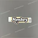 Battery cover MONKEY mark, left side