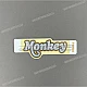 Honda MONKEY Zijkap MONKEY Logo Sticker Linkerkant OEM 86641K0FT60ZA