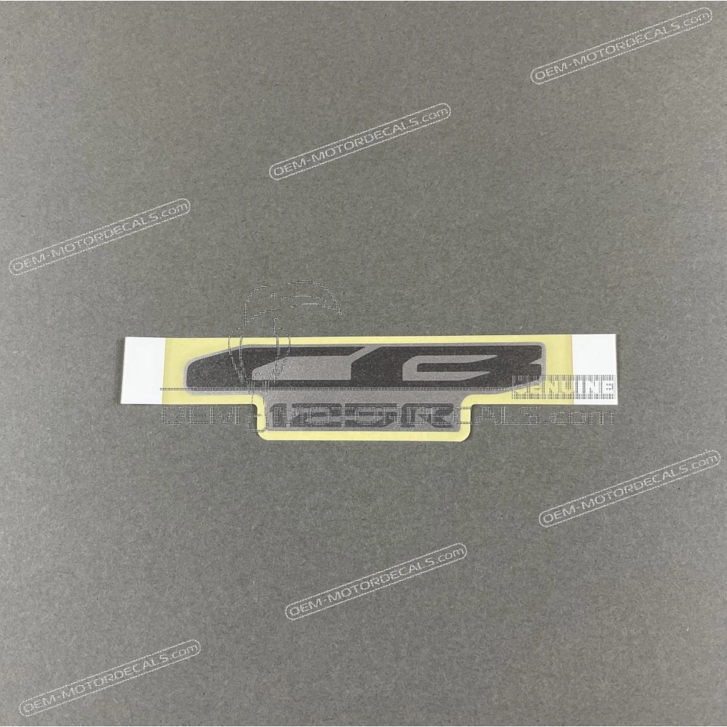 Honda CB125R Kühlerverkleidung TYPE1 Aufkleber OEM 86641K98E00ZA