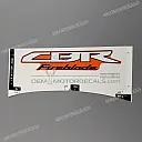 Emblemat na owiewkę boczną CBR FIREBLADE