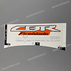 Side cowling decal