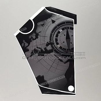 Side cowling decal, right side
