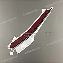 Autocollant de carénage intermédiaire, côté droit