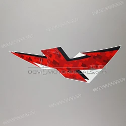 Side cowling decal, right side