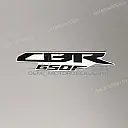 Autocollant de flanc de carénage CBR650