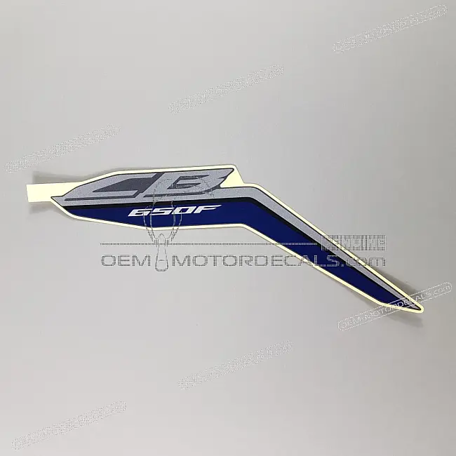 Honda CB650F Autocollant flanc radiateur droit côté droit OEM 86641MJEDF0ZA