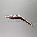 Pegatina del deflector, lado derecho