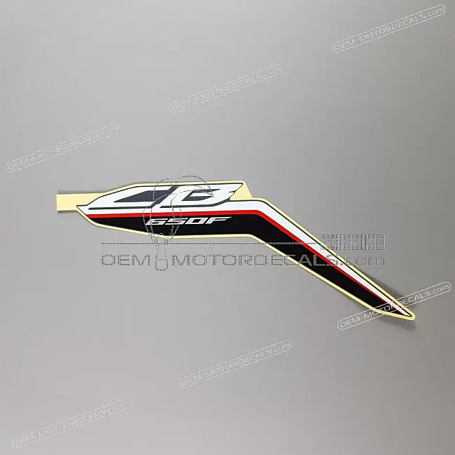 Honda CB650F Sticker Rechter Radiateurkap Rechterkant OEM 86641MJEDF0ZB