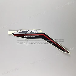 Pegatina para panel lateral, lado derecho