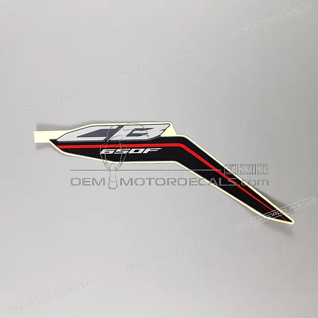 Honda CB650F Pegatina Deflector Lado Derecho OEM 86641MJEDF0ZC
