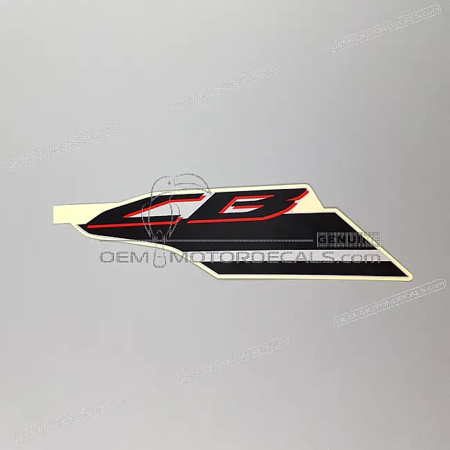 Autocollant Honda CB650F flanc radiateur droit OEM 86641MJEDH0ZB