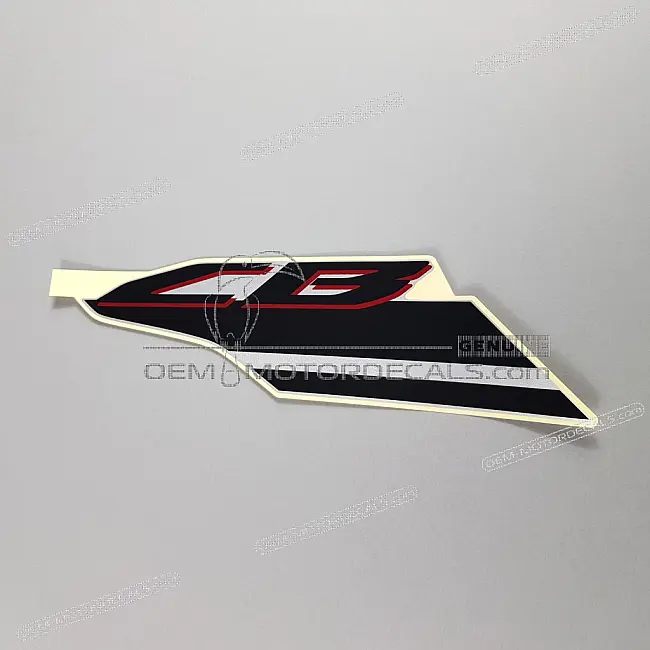 Honda CB650F Kühlerverkleidungsaufkleber rechts OEM 86641MJEDM0ZA
