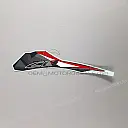 Honda CB650F right headlight cover stripe