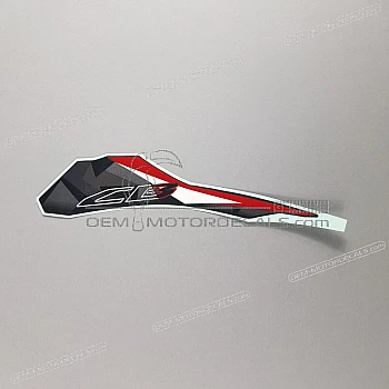 Front cowling decal, right side