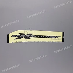 Kanzel / Oberteil Verkleidung Aufkleber, Rechte Seite