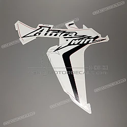 Side cowling decals set, right side