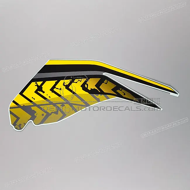 Honda CB500X Adesivo carenatura centrale destra Lato destro OEM 86641MJWDM0ZC