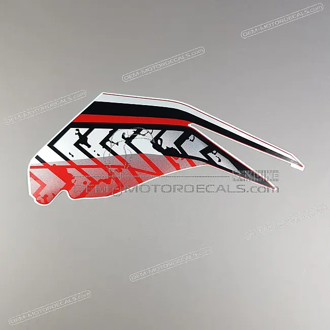 Autocollant Honda CB500X carénage central droit OEM 86641MJWDM0ZD