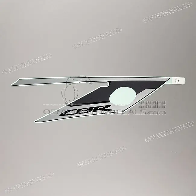 Pegatina Honda CBR500R Carenado Central Derecho OEM 86641MJWDR0ZA