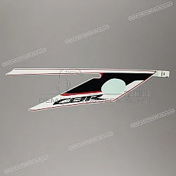 Side cowling decal, right side