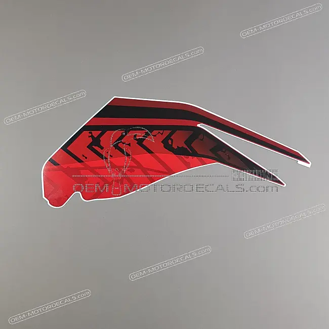 Honda CB500X Adesivo carenatura centrale destra lato destro OEM 86641MJWDZ0ZC