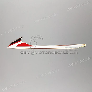 Side cowling decal, right side