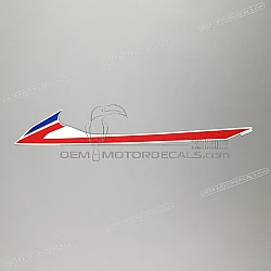 Side cowling decal, right side