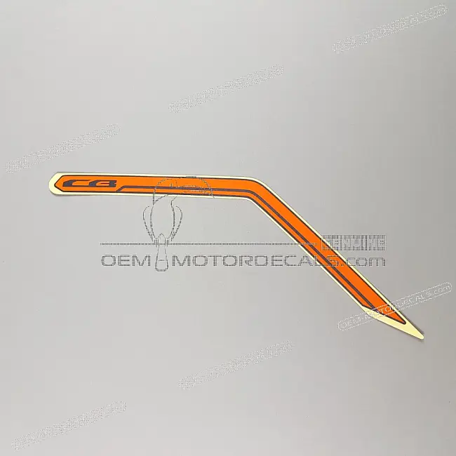 Pegatina Honda CB500F Carenado Central Derecho Lado Derecho OEM 86641MJWJ40ZC