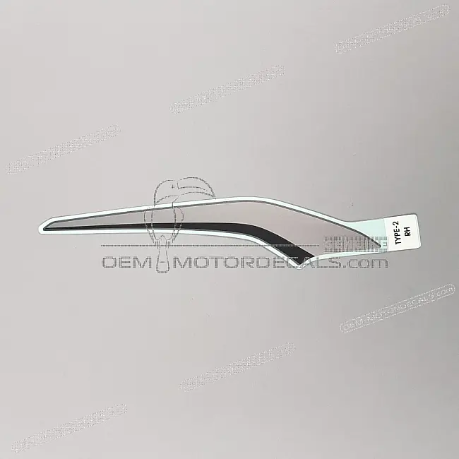 Honda CB500F Middle cowl Stripe Right side OEM 86641MKPDE0ZA