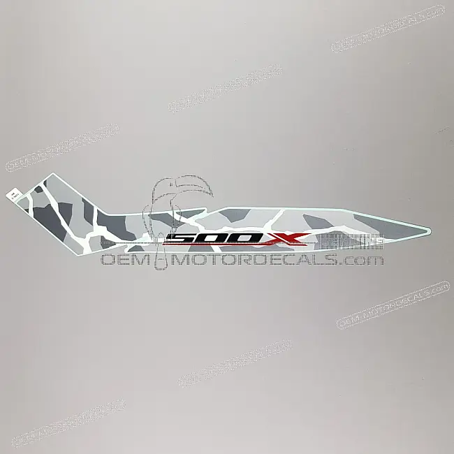 Autocollant Carénage Central Droit Honda CB500X OEM 86641MKPDL0ZA