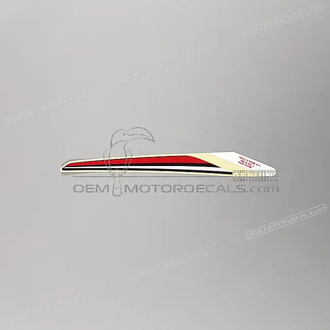 Pegatina de carenado central Honda CB500F lado derecho OEM 86641MKPDP0ZD