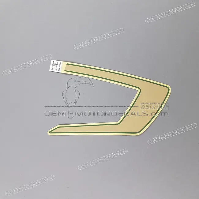 Autocollant de carénage intermédiaire droit Honda CB500X OEM 86641MKPDQ0ZA
