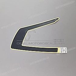 Side cowling decal, right side