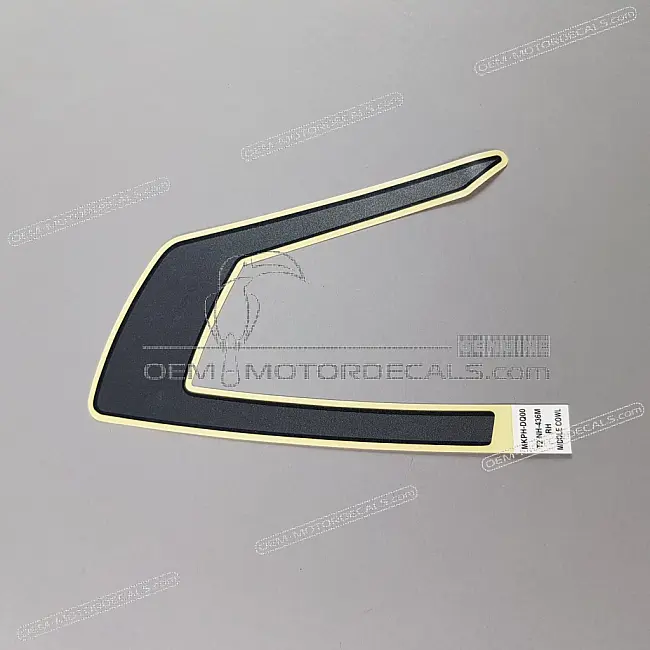 Honda CB500X Right Middle Cowling Stripe Right Side OEM 86641MKPDQ0ZB