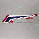 Pegatina para carenado frontal, lado derecho