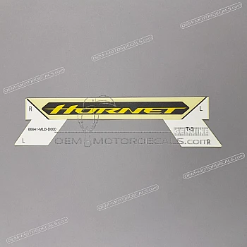Side cowling decal