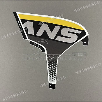 Side cowling decal, right side