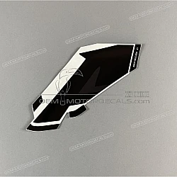 Side cowling decal, right side